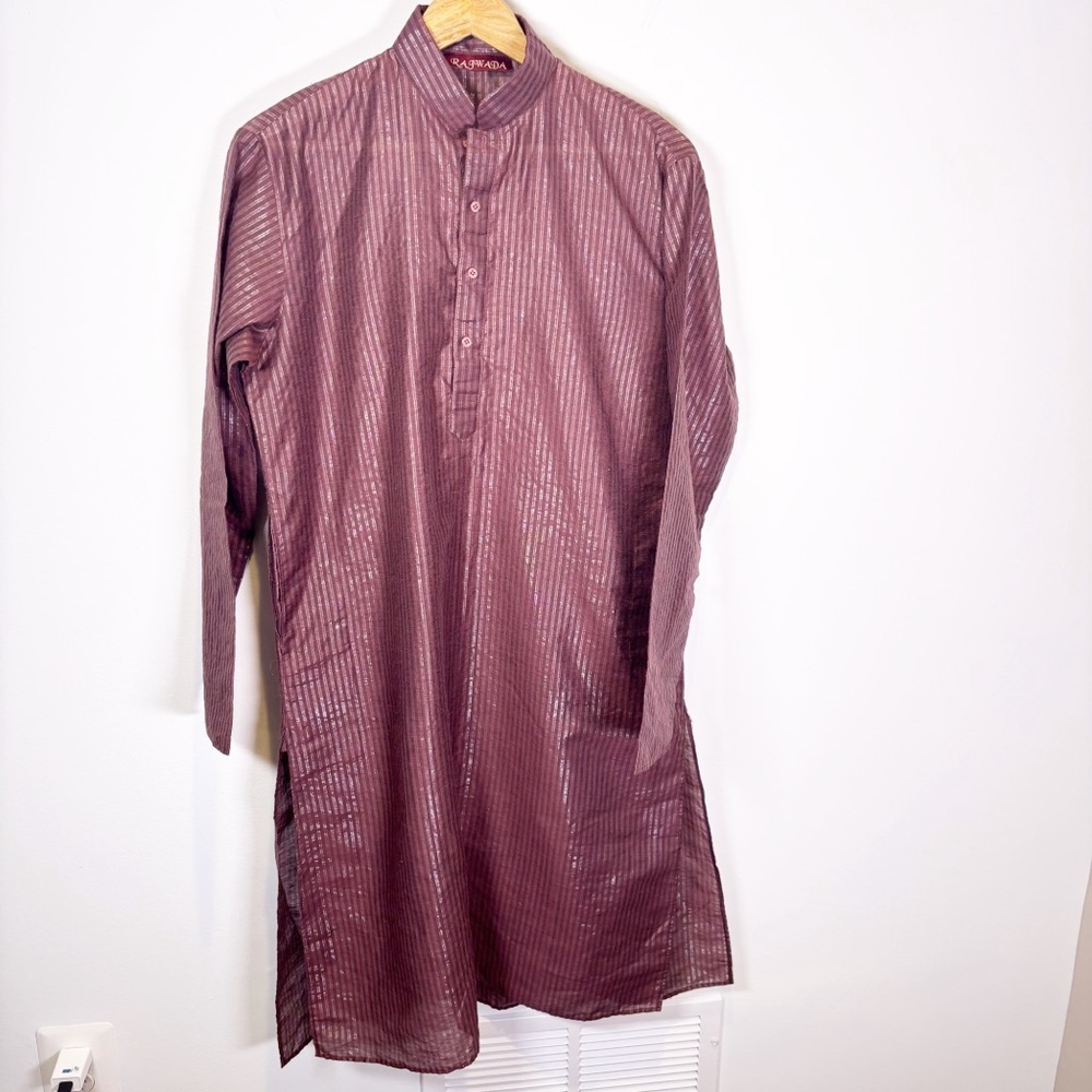 Rajwada Red Kurta